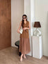 V-neck Sleeveless Blouse With Skirts Sets
